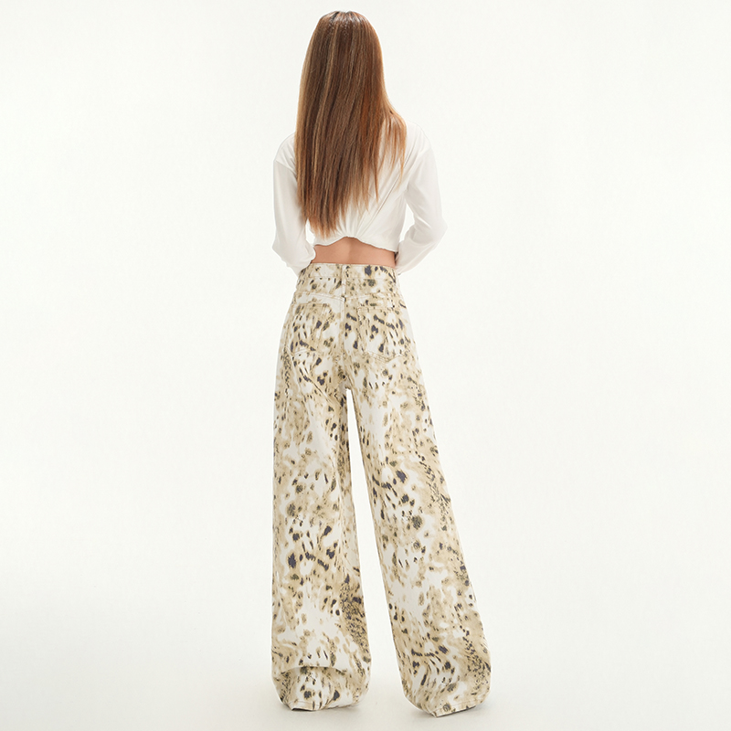 Casual American style long pants loose pants for women