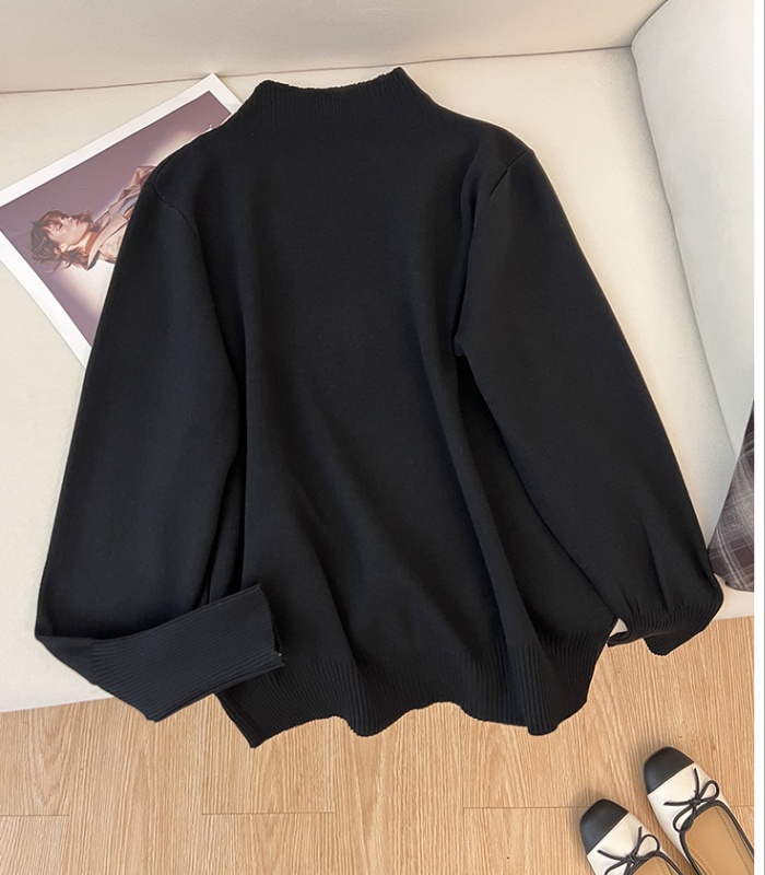 Autumn and winter bottoming shirt V-neck sweater for women