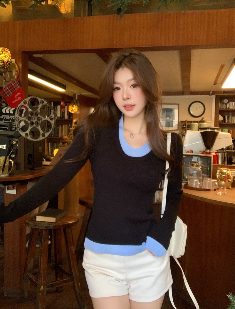 Inside the ride sweater autumn and winter tops