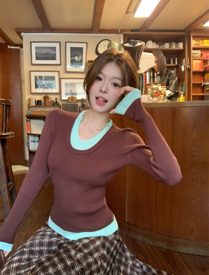 Inside the ride sweater autumn and winter tops