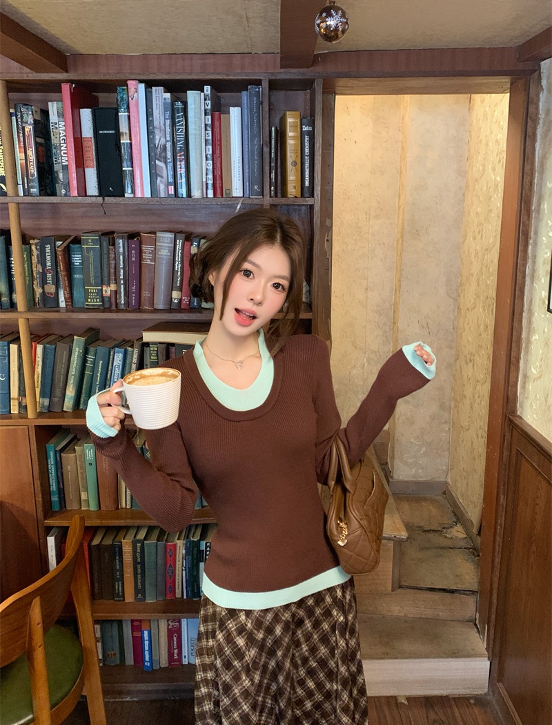 Inside the ride sweater autumn and winter tops