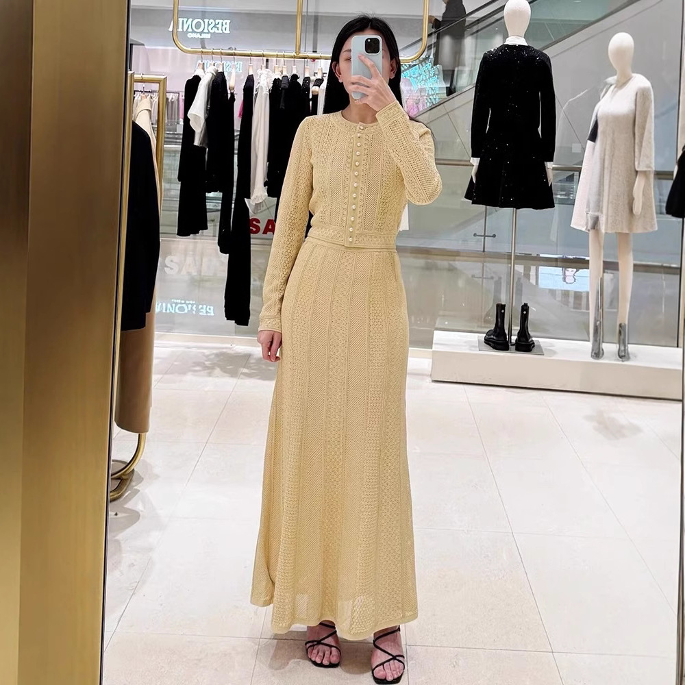 Chanelstyle skirt France style cardigan a set for women