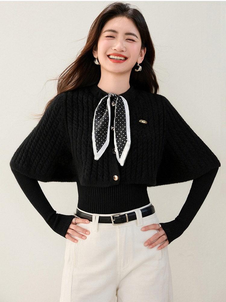 Autumn and winter Casual shawl temperament scarves a set