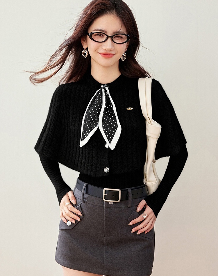 Autumn and winter Casual shawl temperament scarves a set