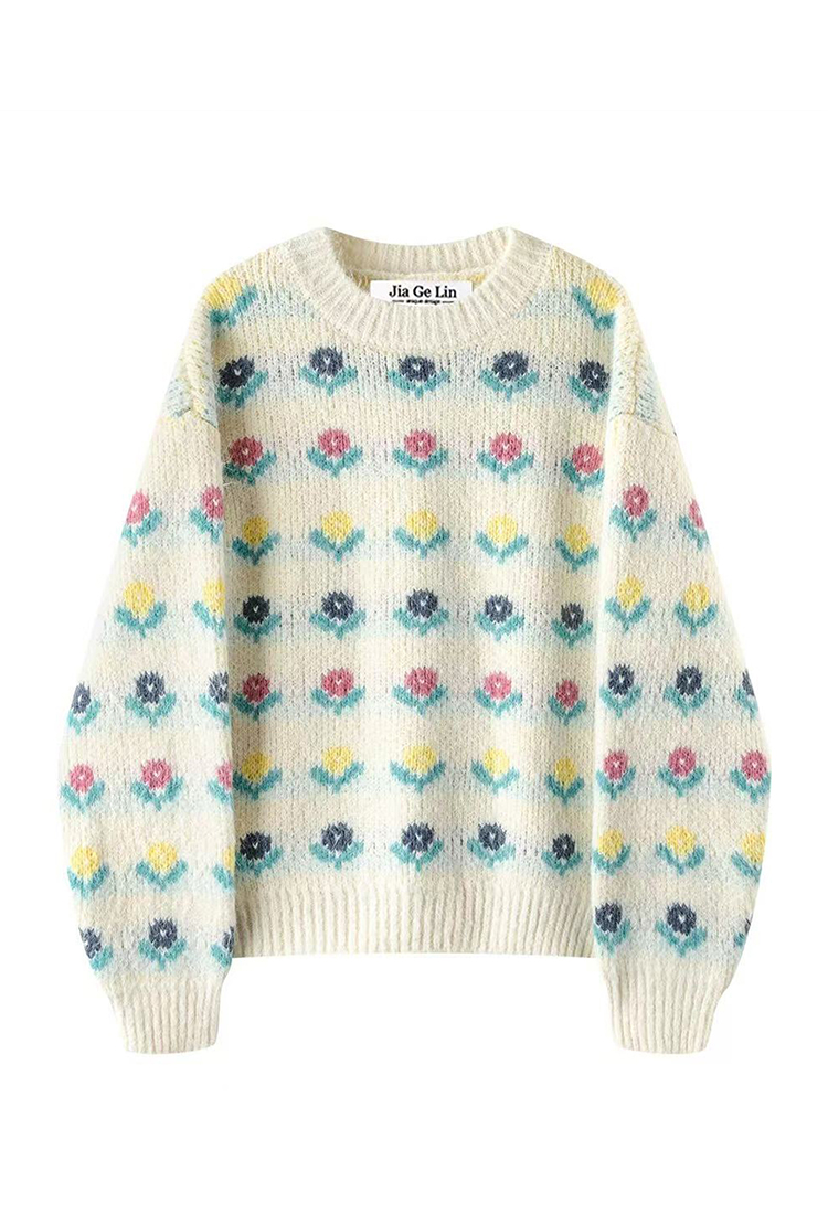 All-match sweater winter tops for women