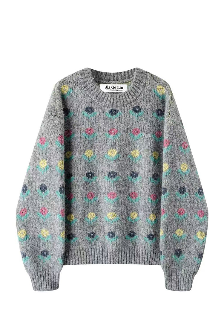 All-match sweater winter tops for women