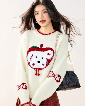 Christmas lovely winter dog pullover knitted sweater