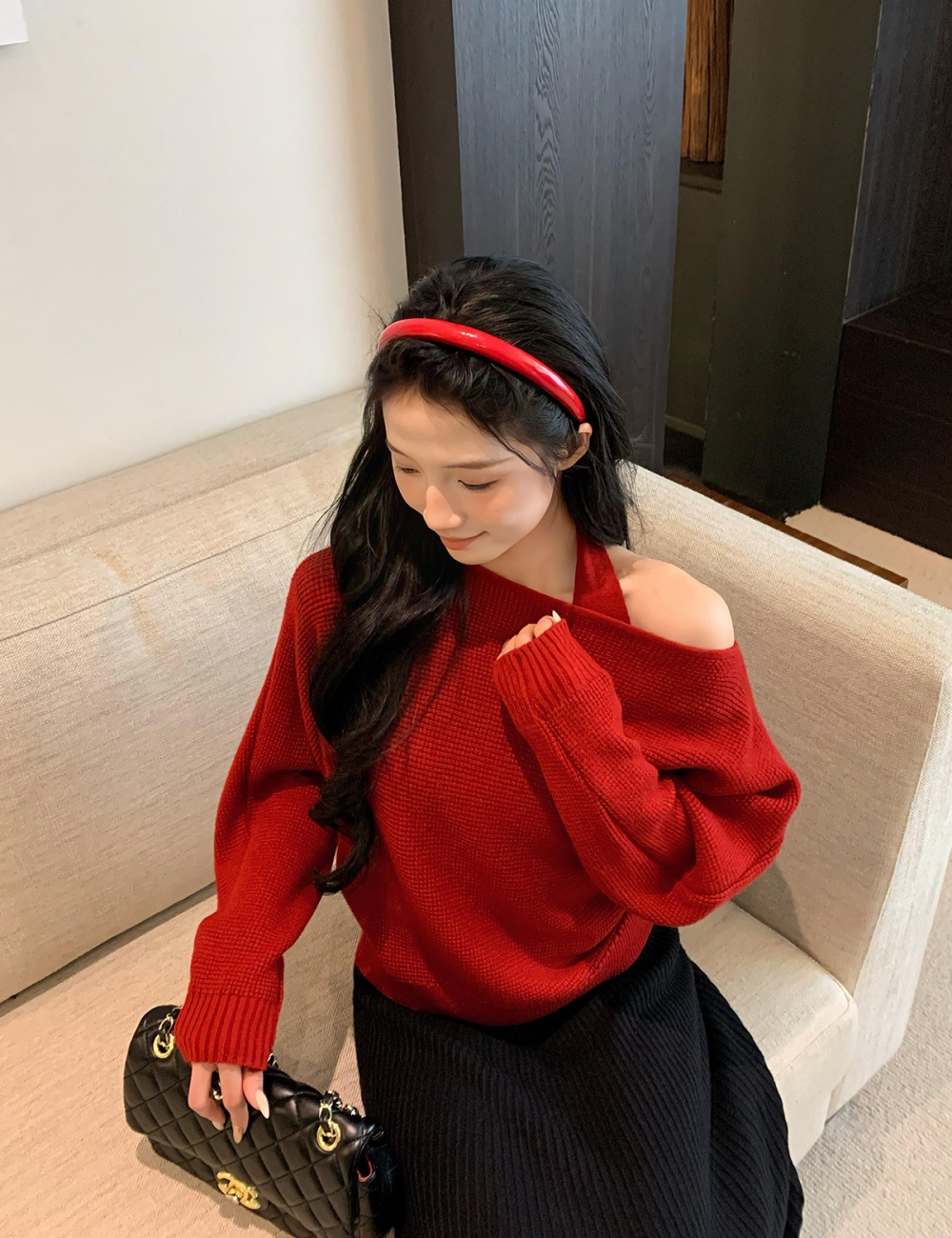 France style doll shirt sweater 2pcs set