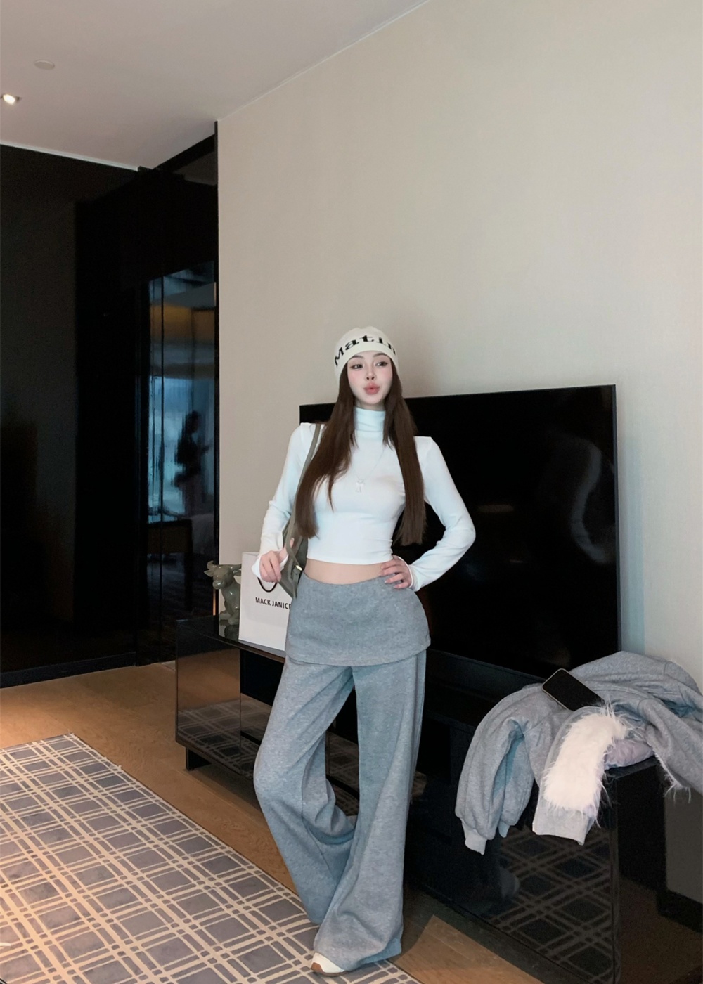 Micro speaker pants casual pants