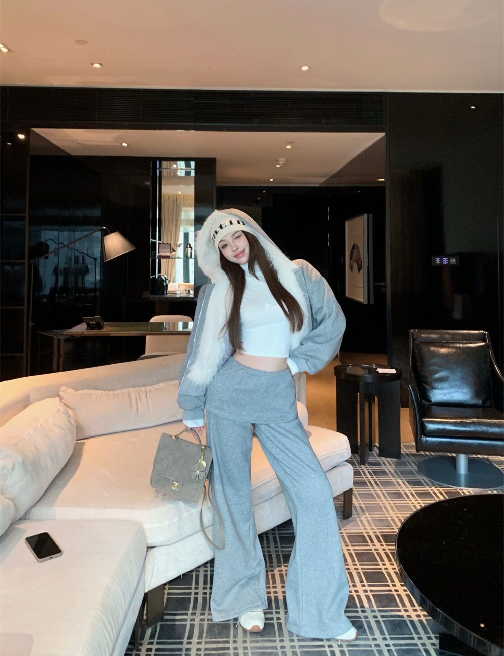 Micro speaker pants casual pants