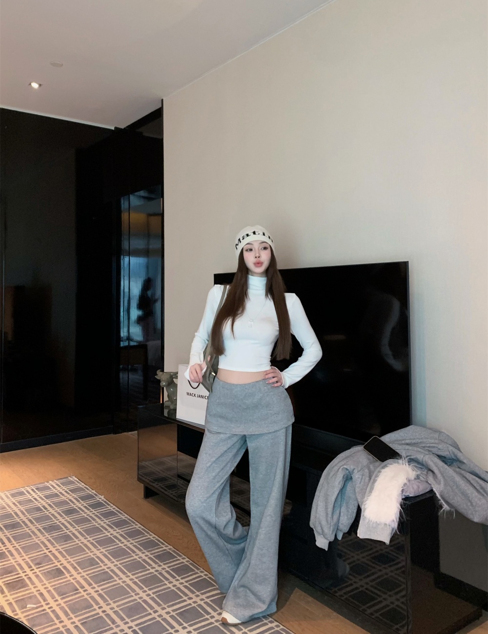 Micro speaker pants casual pants