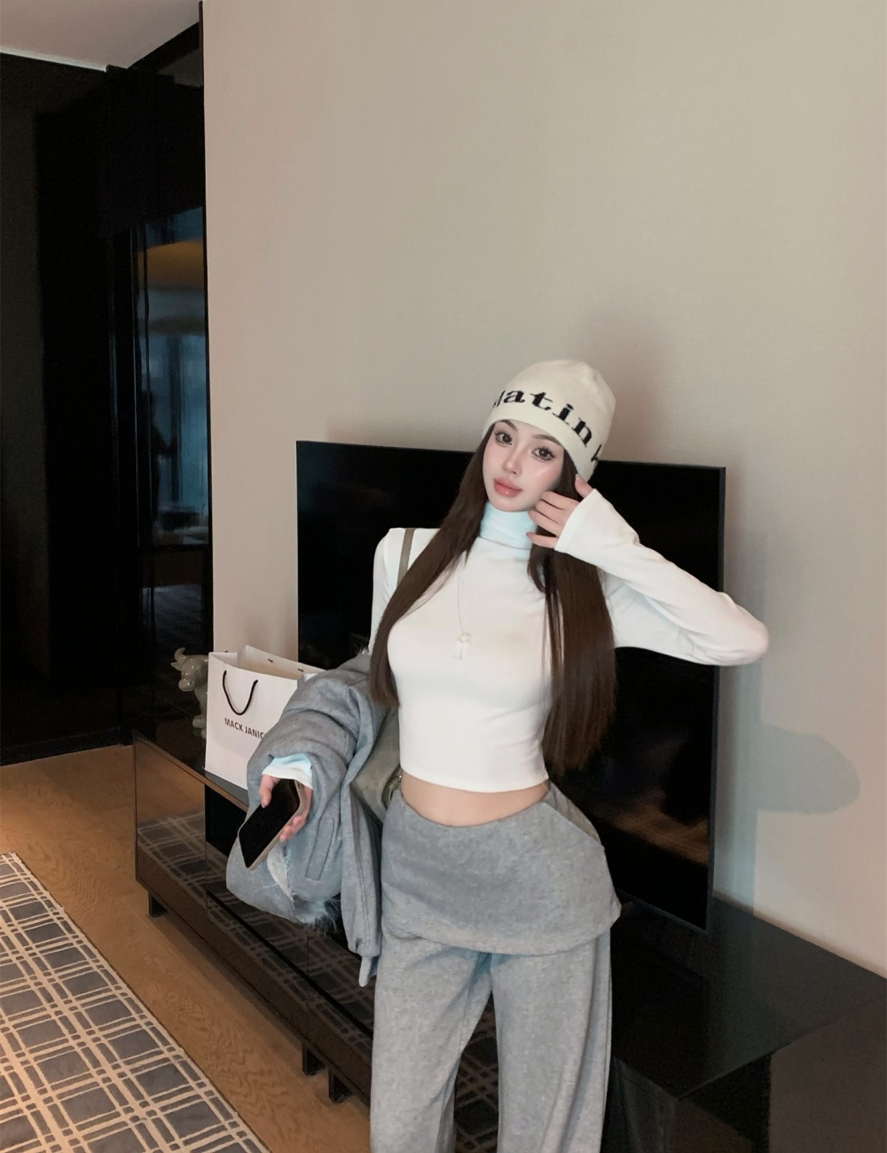 Micro speaker pants casual pants