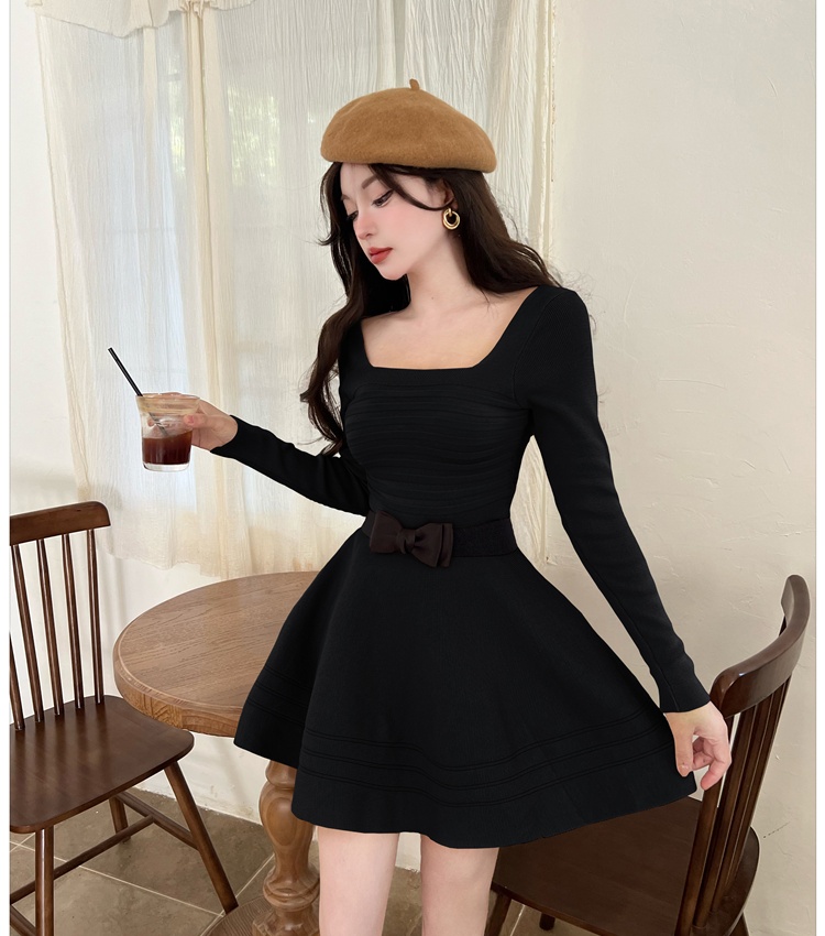 Hollow Sexy underwear long sleeve dress for women