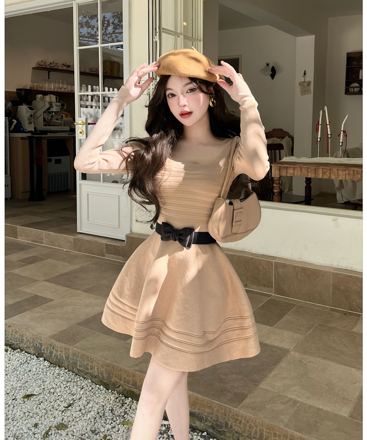 Hollow Sexy underwear long sleeve dress for women