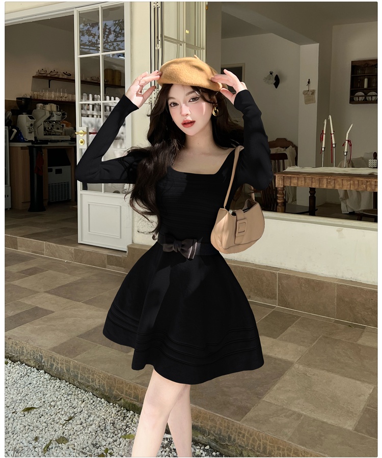 Hollow Sexy underwear long sleeve dress for women
