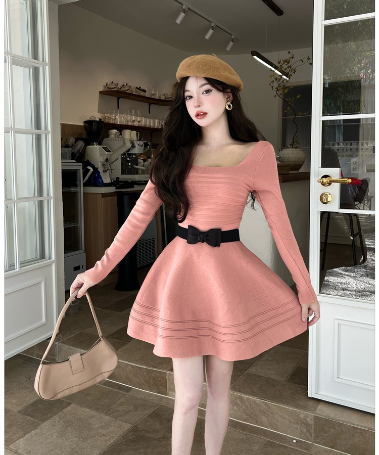 Hollow Sexy underwear long sleeve dress for women