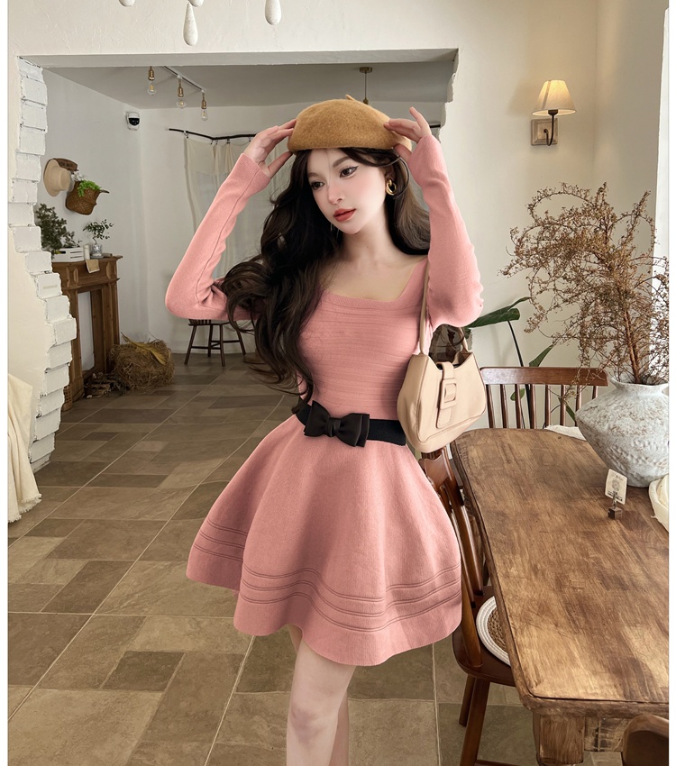 Hollow Sexy underwear long sleeve dress for women