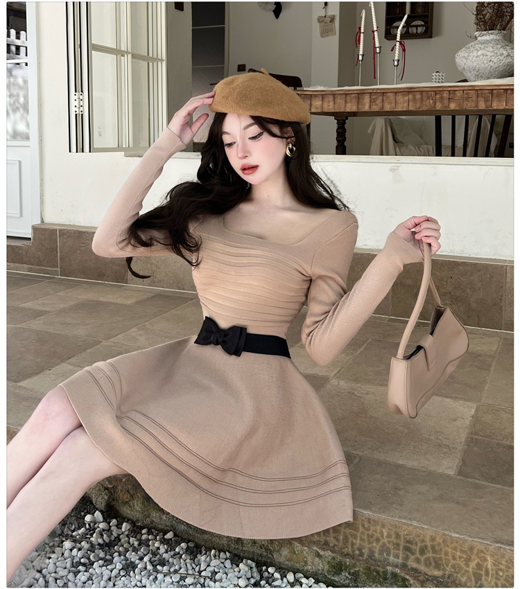 Hollow Sexy underwear long sleeve dress for women