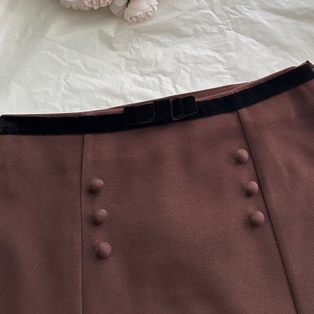 High waist slim short skirt for women