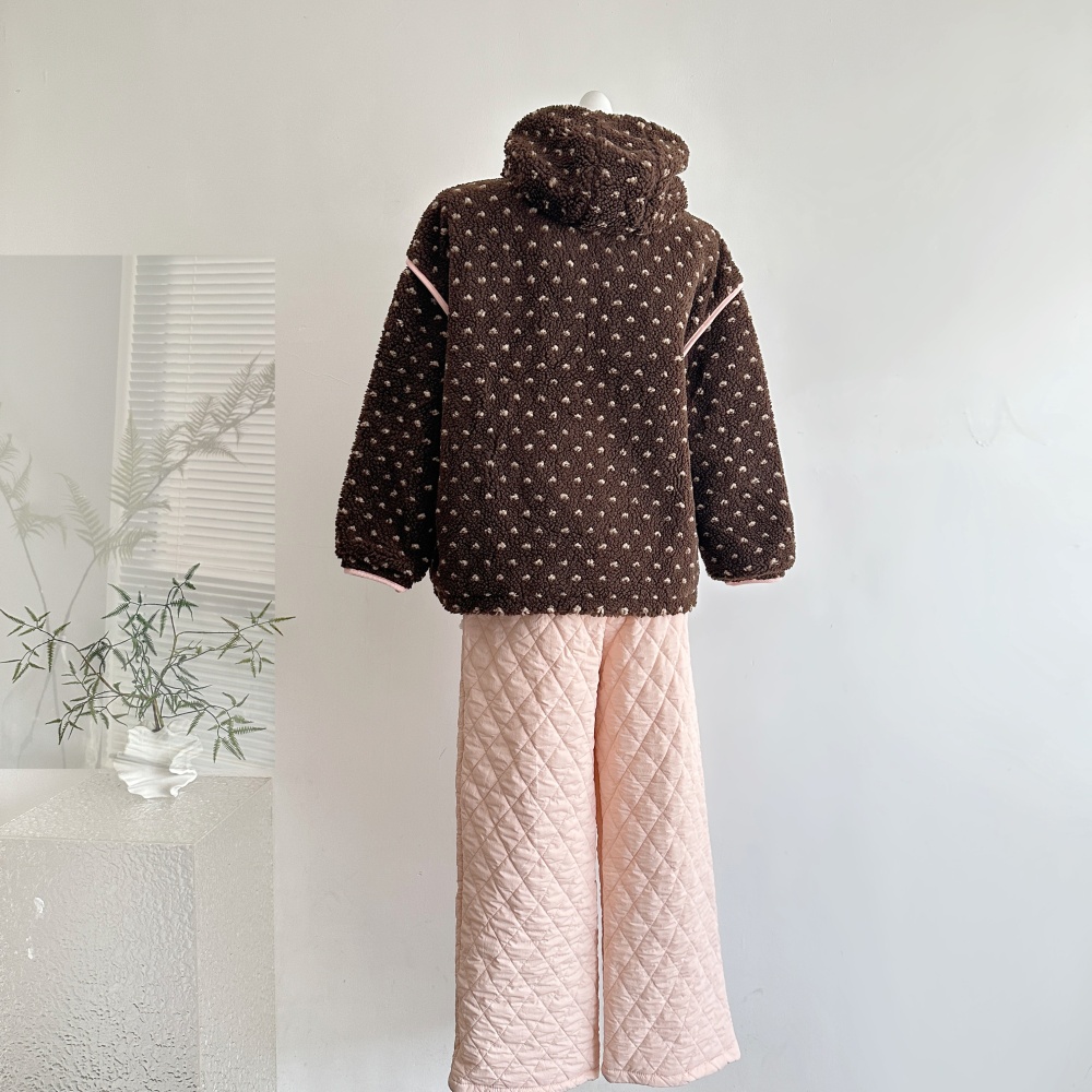 Mixed colors cubs bow trousers pink elmo coat a set