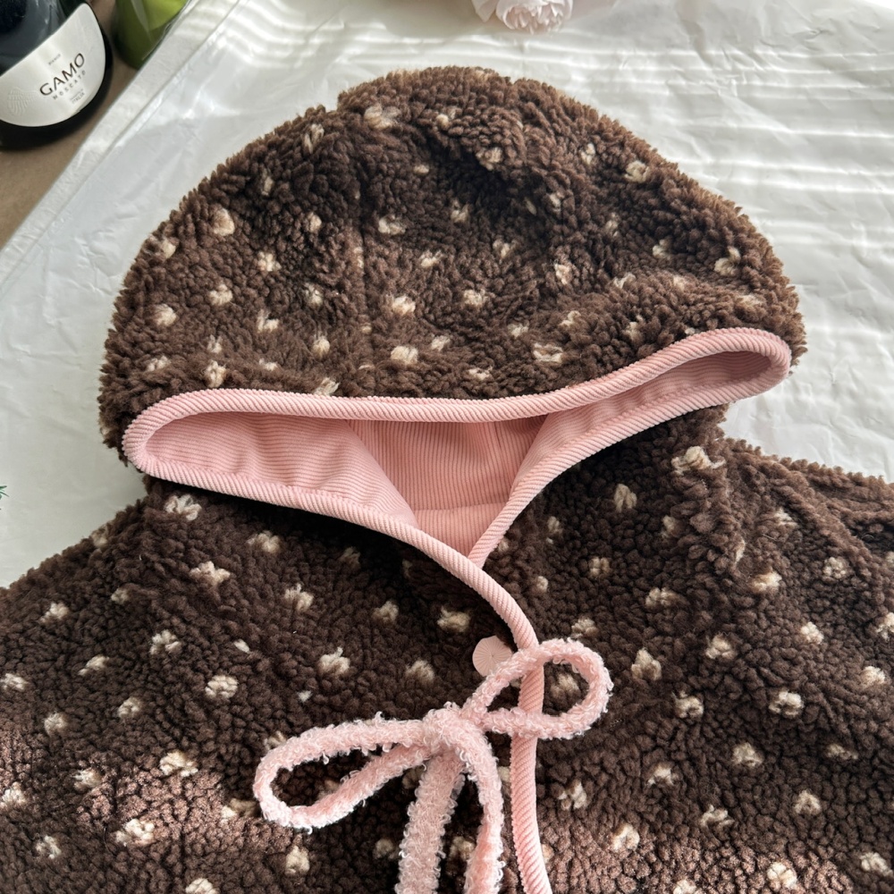 Mixed colors cubs bow trousers pink elmo coat a set