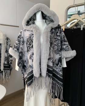 Autumn and winter cloak cashmere scarves for women