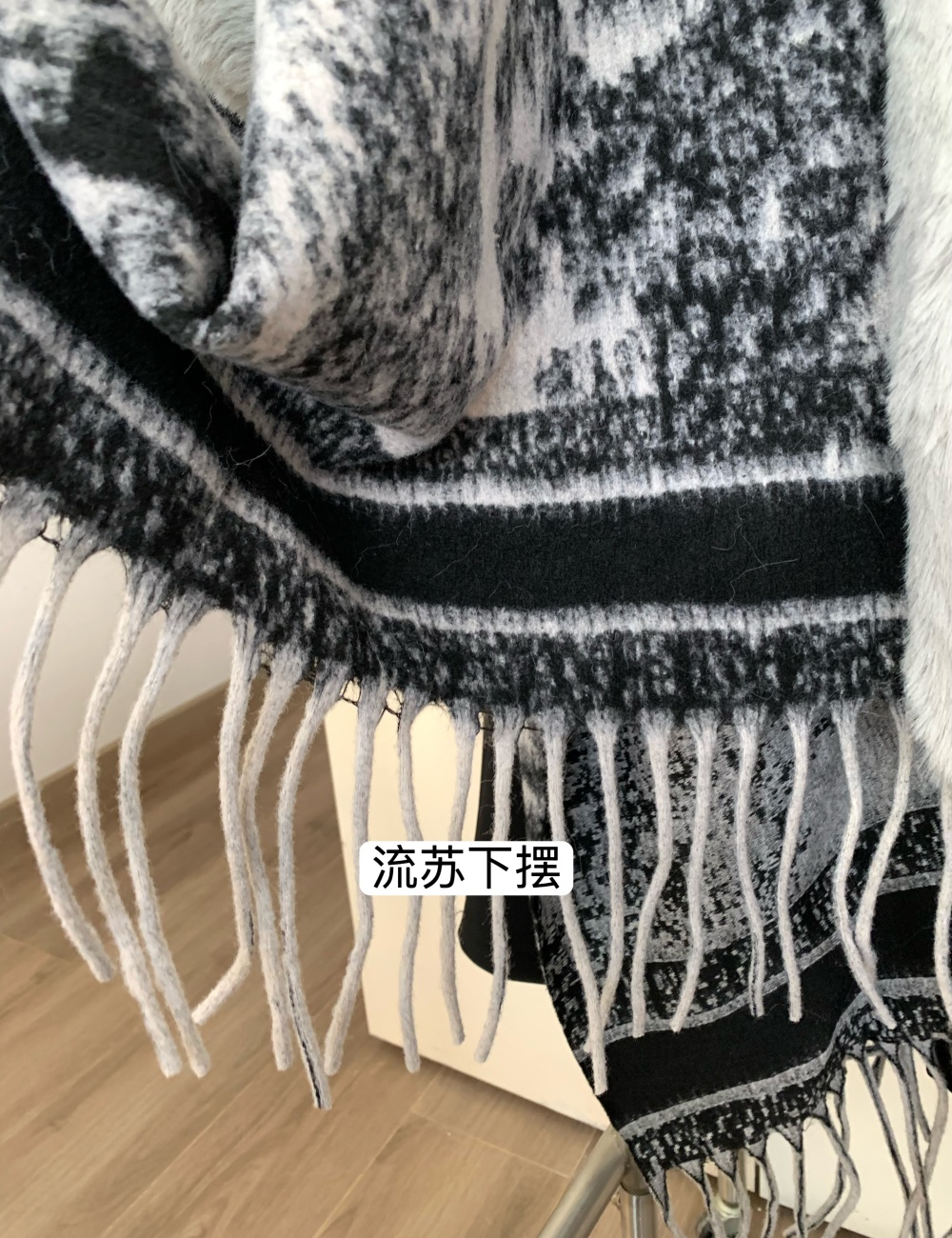 Thermal wool shawl cashmere all-match cloak for women