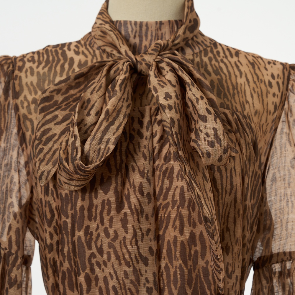 Cstand collar elegant jumpsuit big skirt long dress