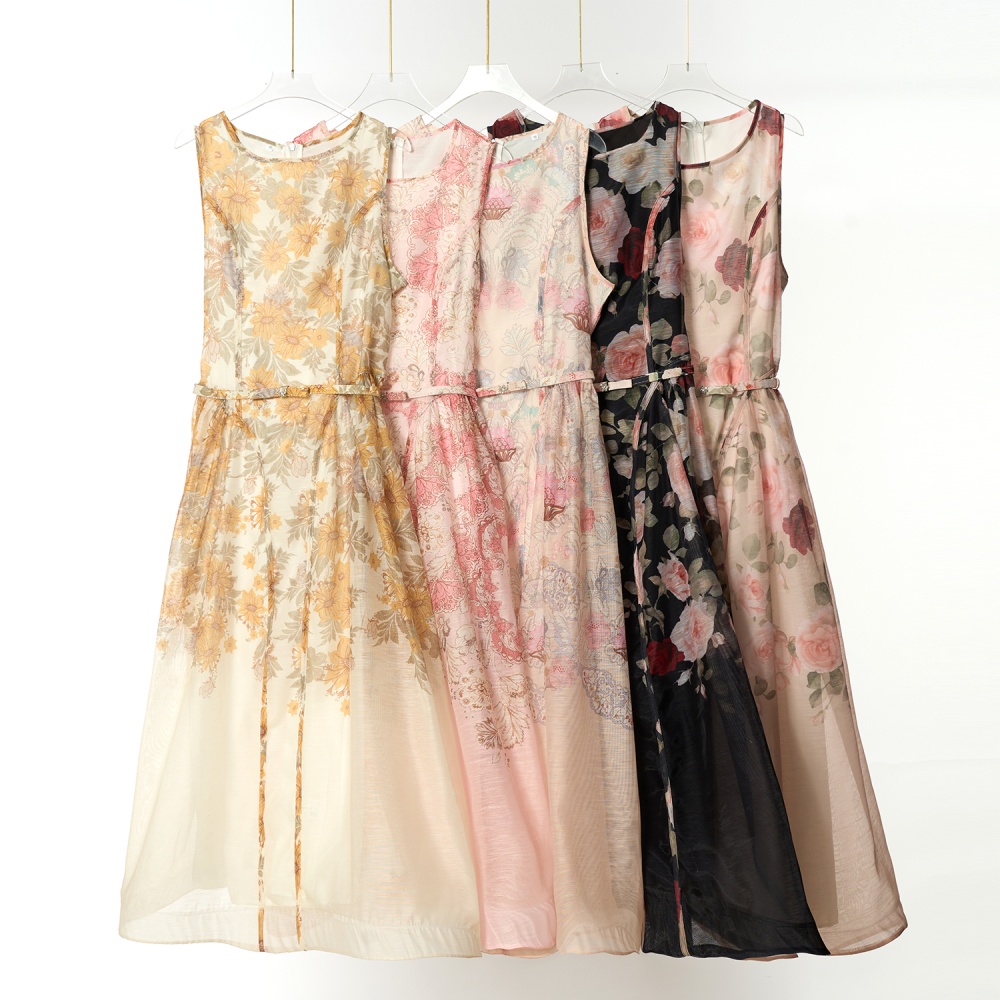 Temperament fashion elegant jacquard dress