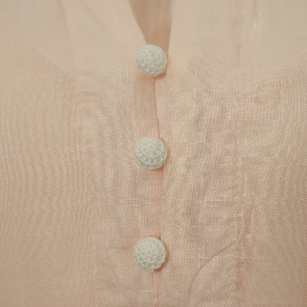 Flowers pattern elegant style vacation cotton dress