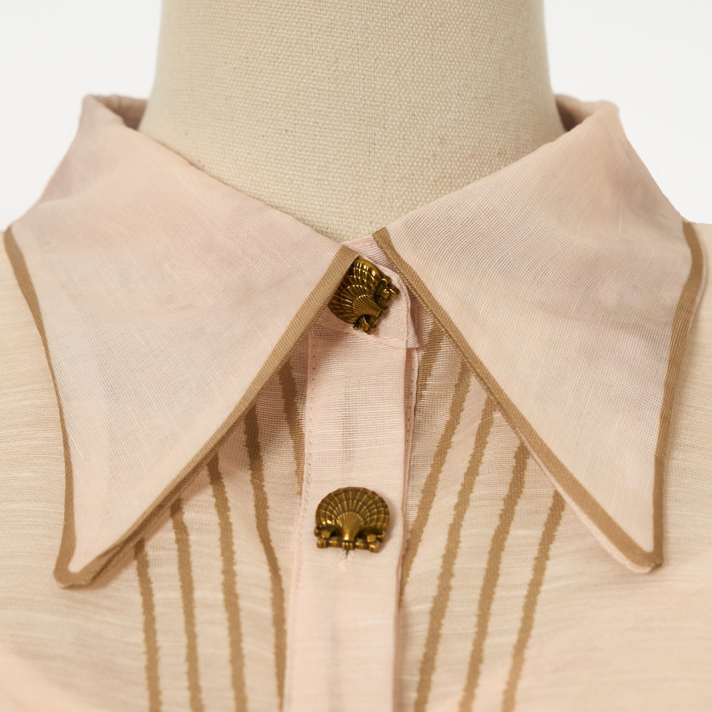 Long silk linen vacation big skirt dress