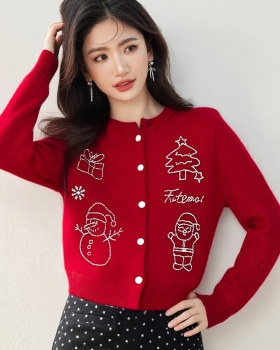 Loose lazy christmas autumn and winter sweater