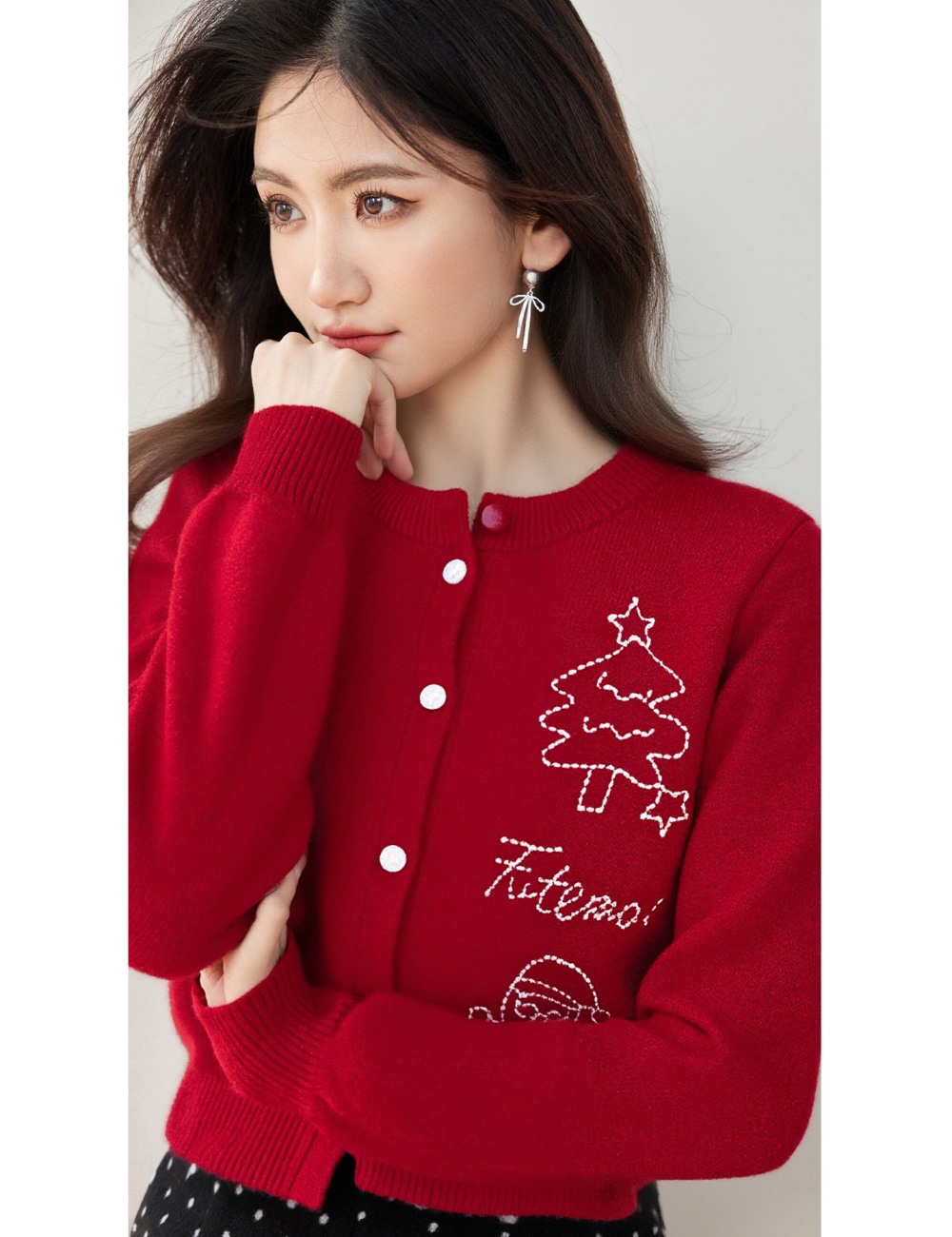Loose lazy christmas autumn and winter sweater