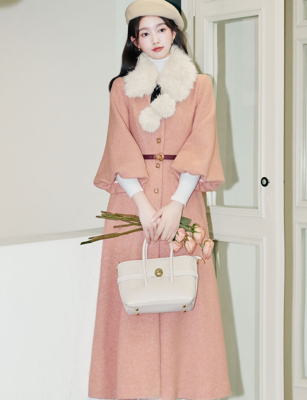 Watkins weave overcoat chanelstyle coat for women