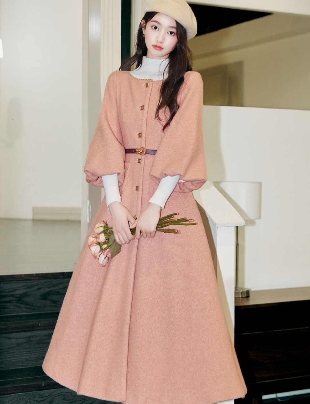 Watkins weave overcoat chanelstyle coat for women