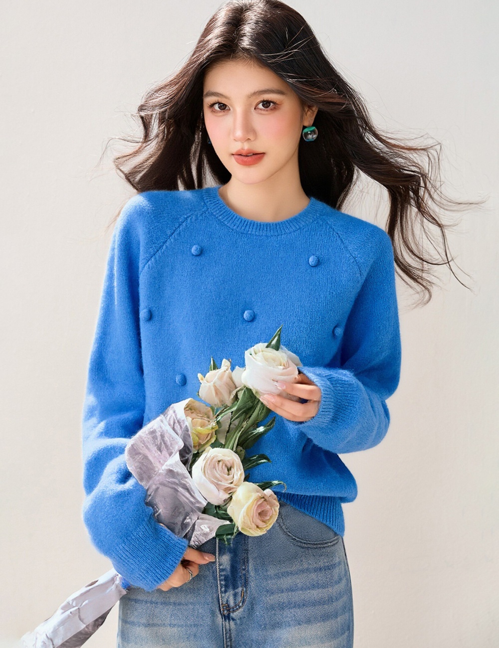 Loose tops autumn and winter sweater for women