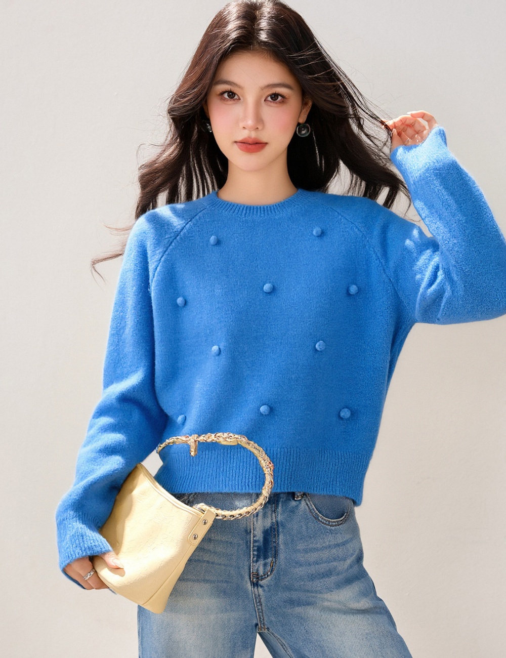 Loose tops autumn and winter sweater for women