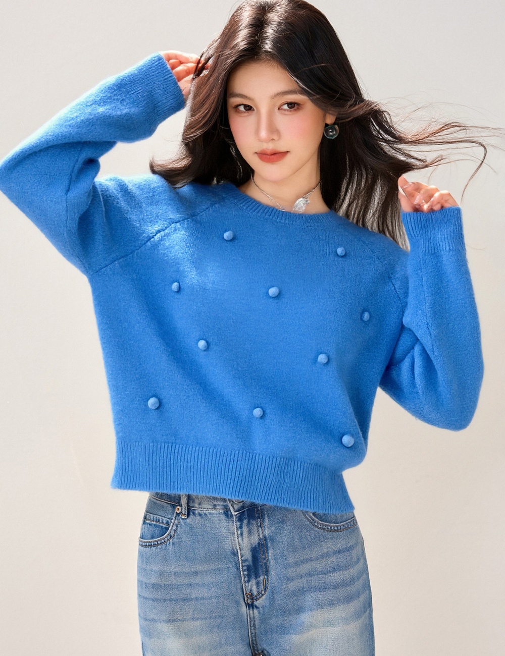 Loose tops autumn and winter sweater for women