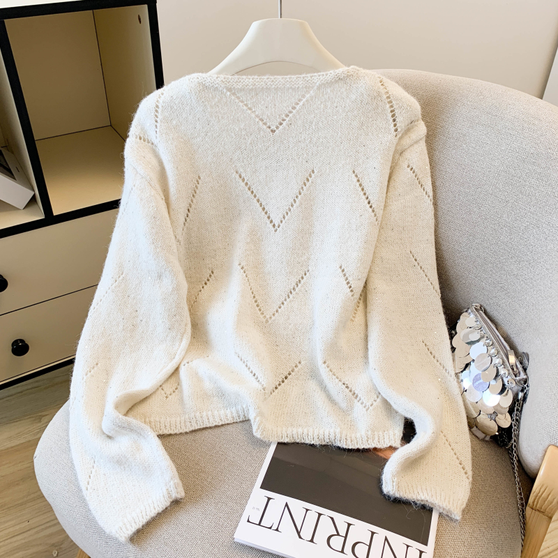 Unique vest tender sweater 2pcs set for women