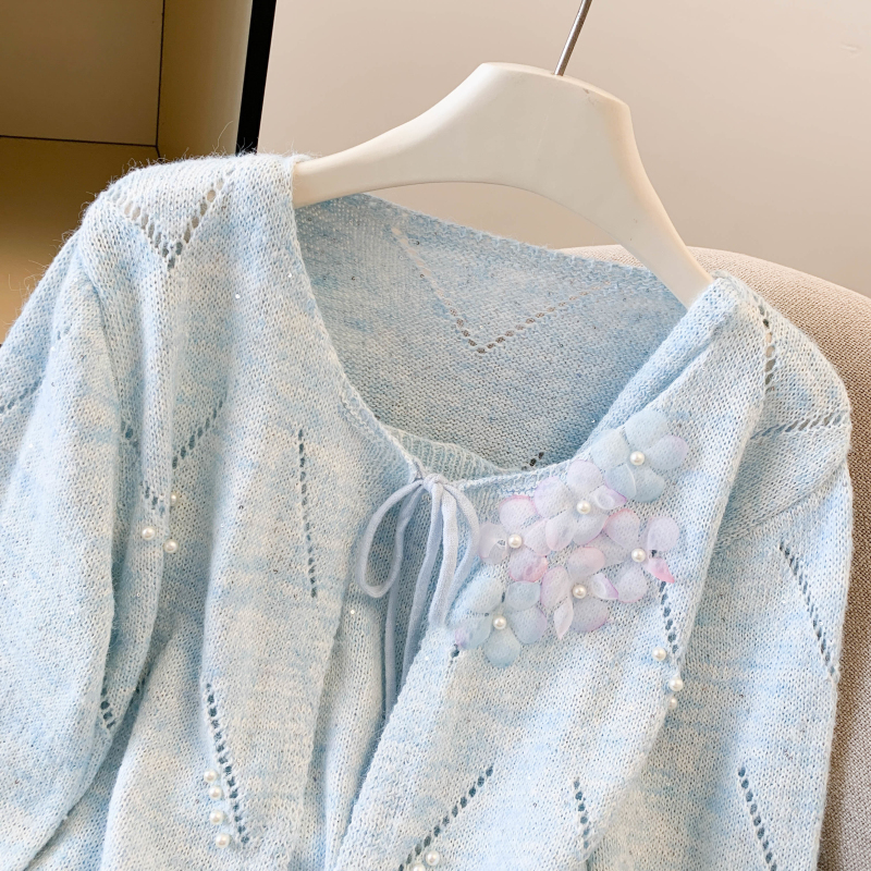 Unique vest tender sweater 2pcs set for women