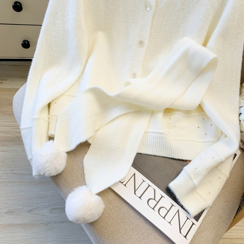 Round neck Western style cardigan spring scarves