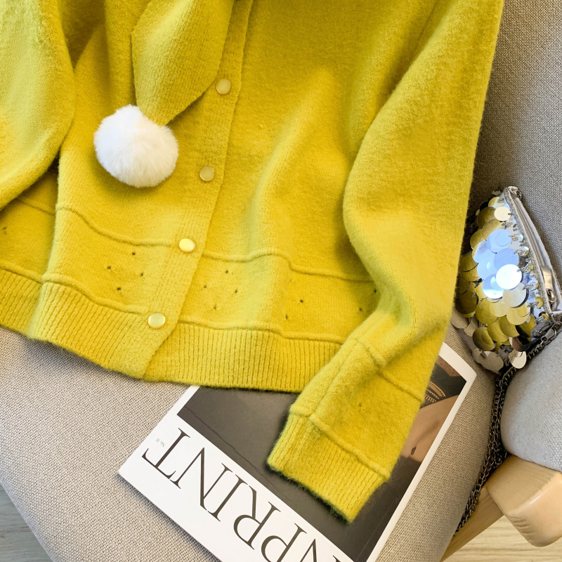 Round neck Western style cardigan spring scarves