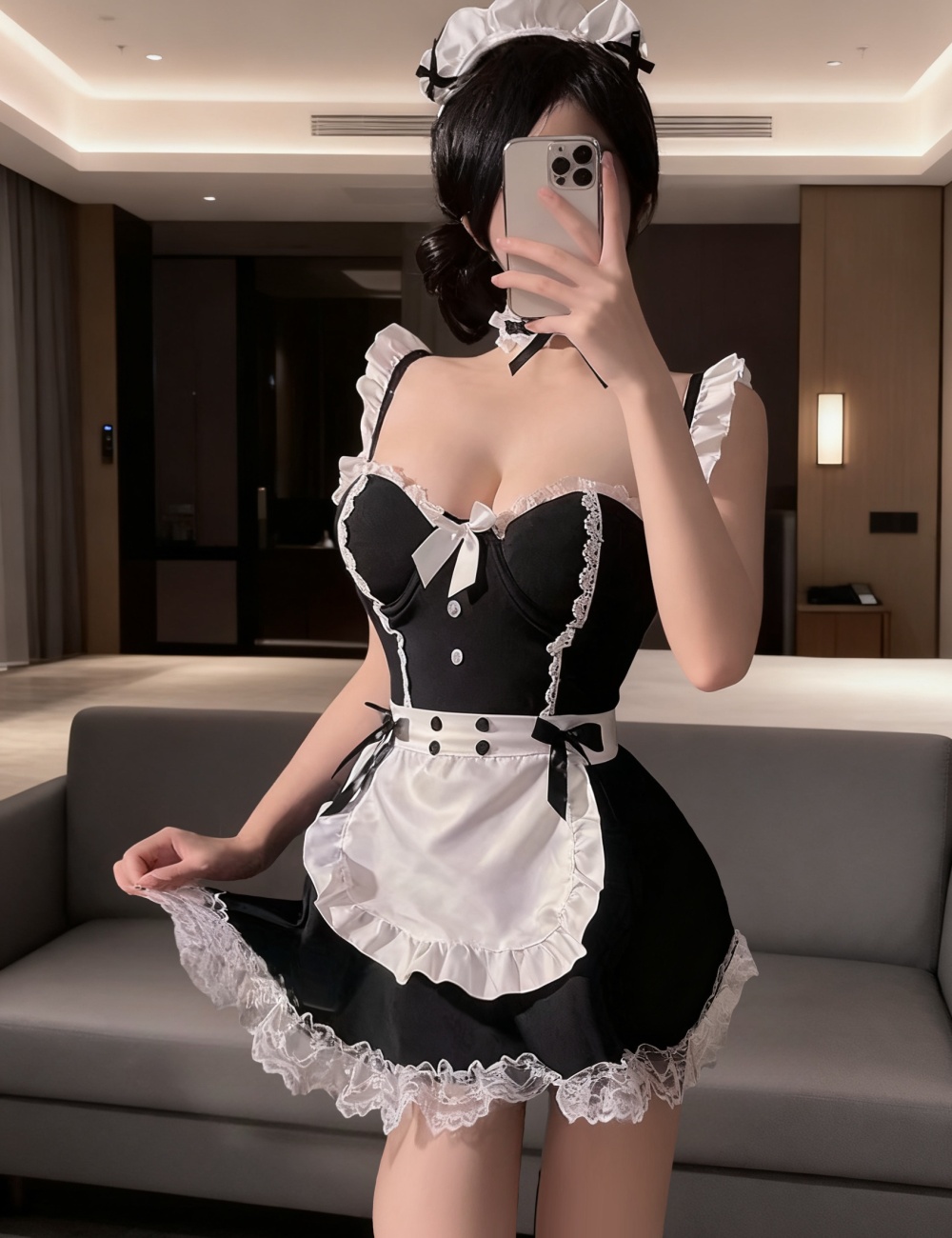 Sexy T-back spicegirl night dress for women