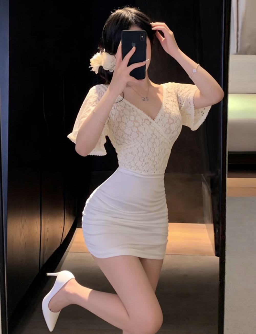 Package hip sexy spicegirl enticement dress for women