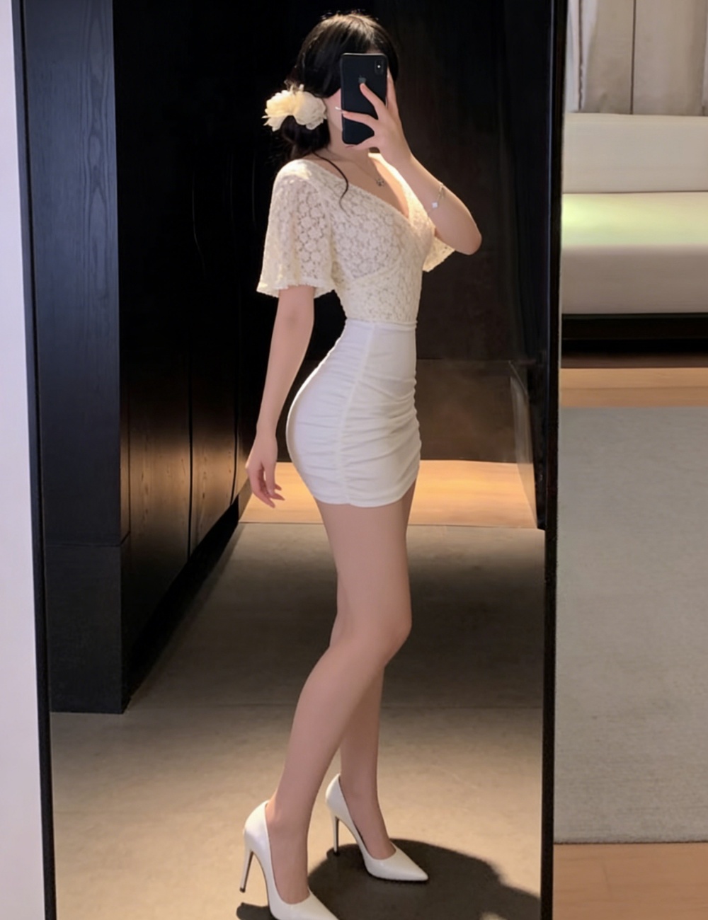 Package hip sexy spicegirl enticement dress for women