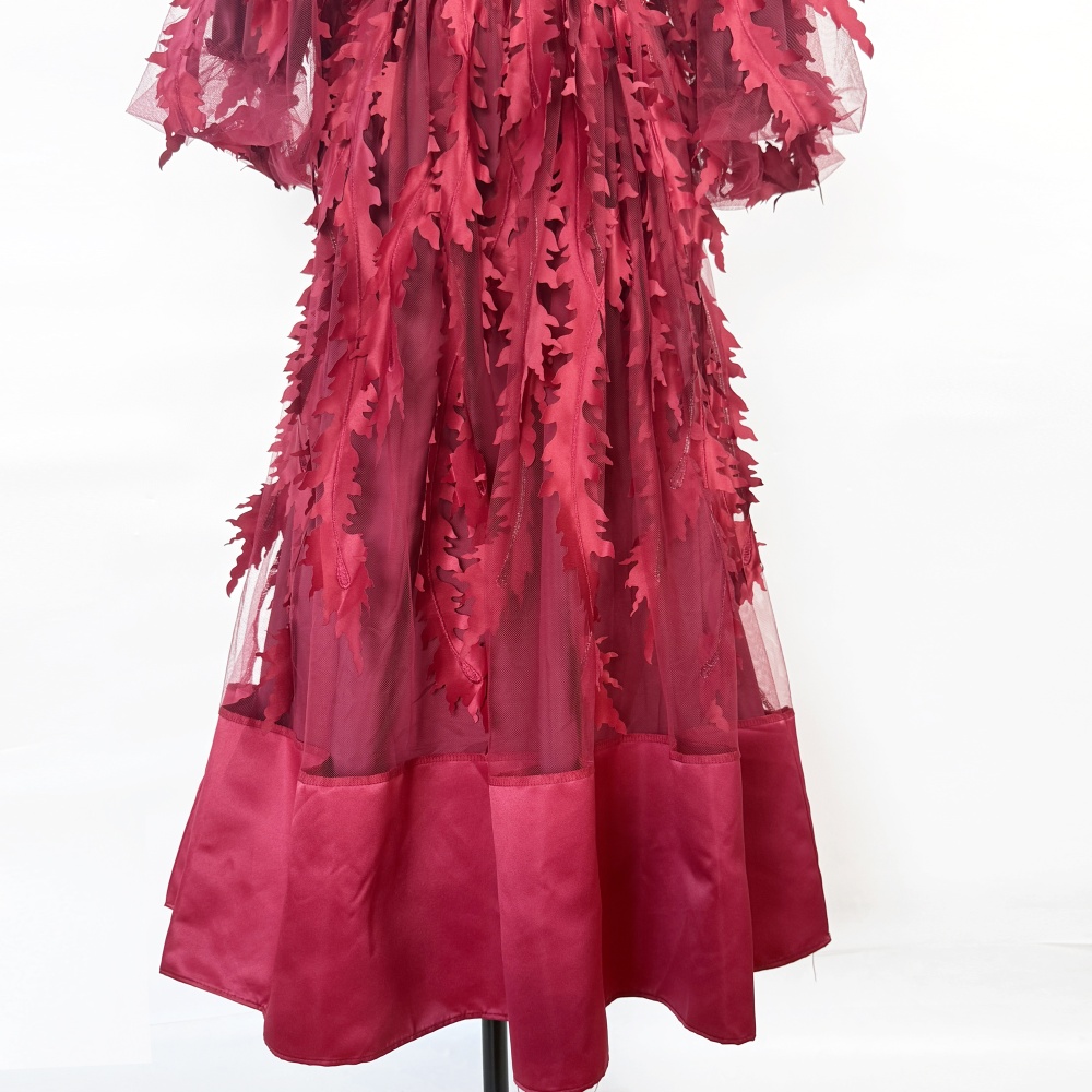 Waist fashion long dress court style temperament dress