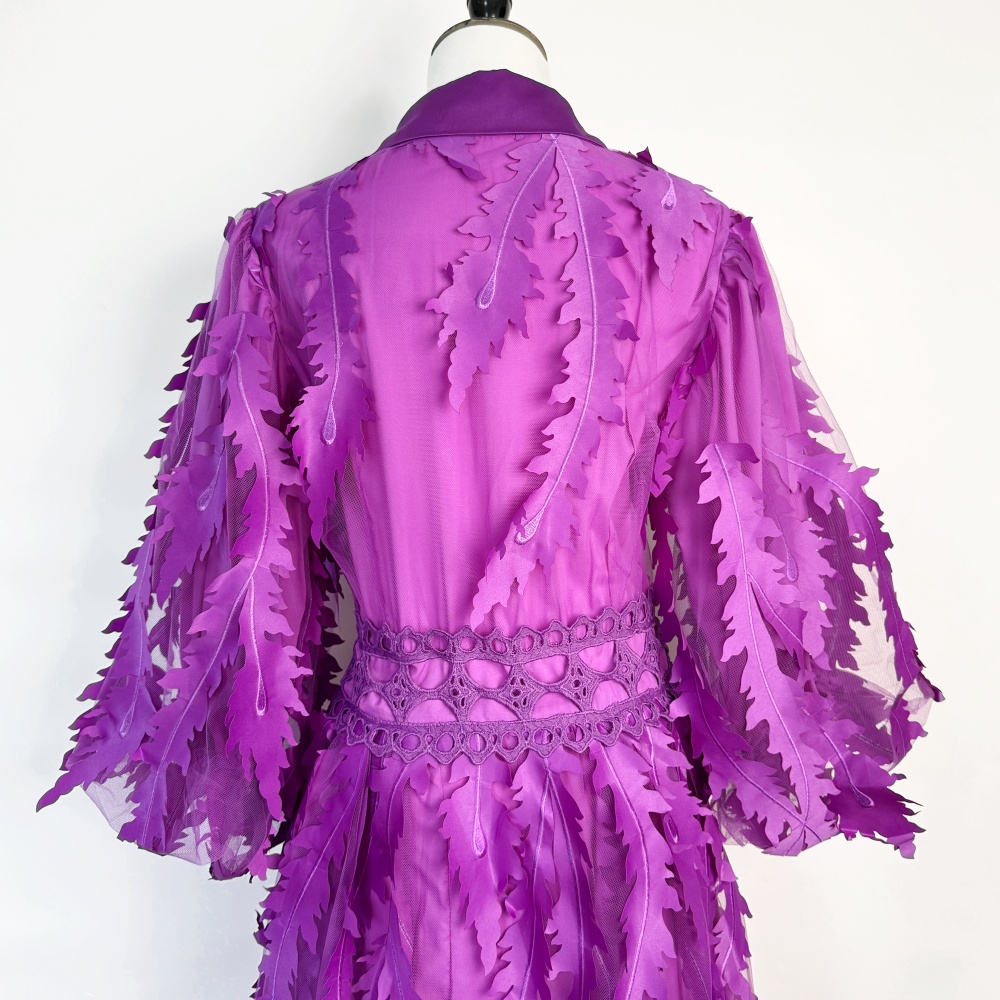 Waist fashion long dress court style temperament dress