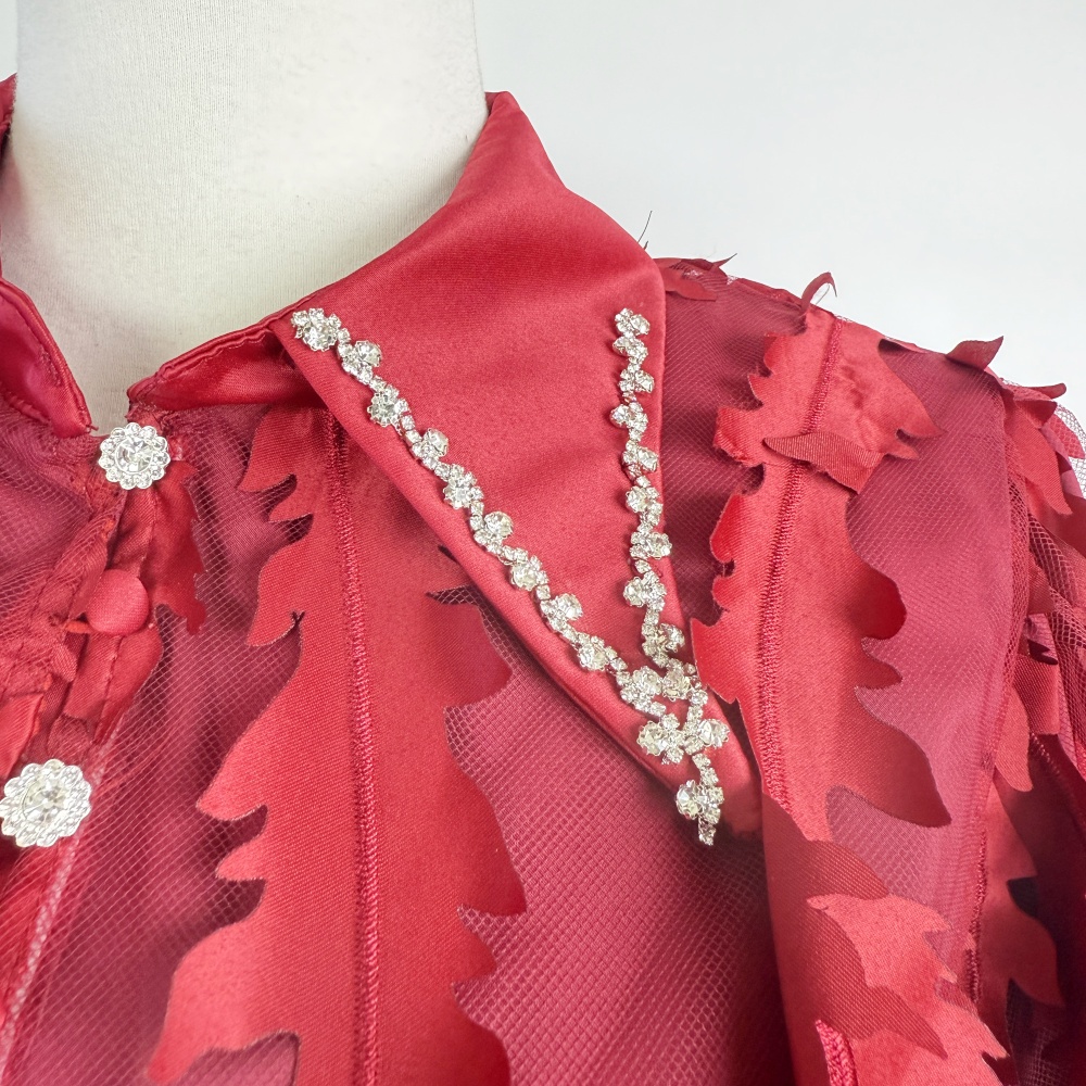 Waist fashion long dress court style temperament dress