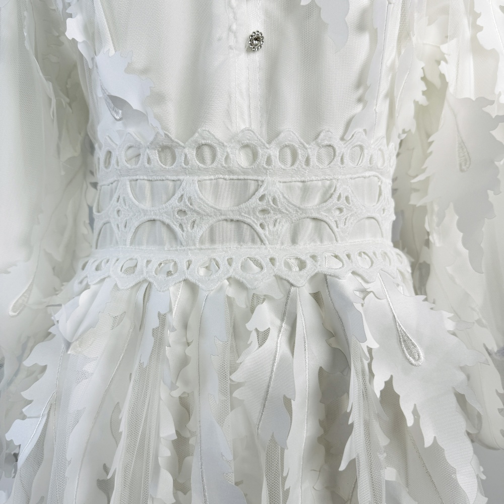 Waist fashion long dress court style temperament dress