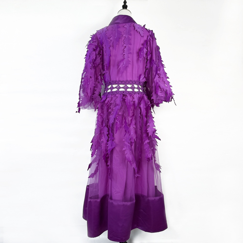 Temperament court style long dress fashion rhinestone dress